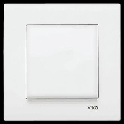 VİKO Karre Tek Buton Anahtar